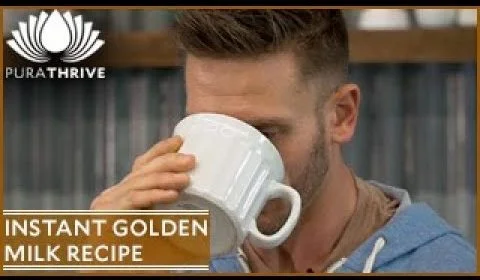 Instant Golden Milk Recipe with Curcumin Gold