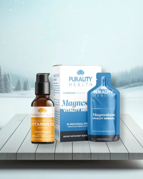 Liposomal SAD Seasonal Affective Disorder Vitamin D, Magnesium