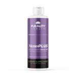 Purality Health MenoPLUS bottle - liposomal hormone-free menopause relief supplement with EstroG-100, chocolate-flavoured formula for natural symptom support. Available in the UK from Purality Health Europe, Official Purality Health UK and EU Supplier